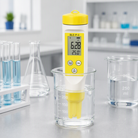 Testeur de pH numérique, mètre numérique de qualité de l'eau et du sol, kit de test de pH et EC, analyseur de qualité, bandelettes de test pour aliments, eau et cosmétiques