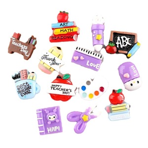 วัสดุงานฝีมือ DIY ถาดสี หนังสือ ดินสอ เคสมือถือ ของตกแต่งเรซิ่นสำหรับตกแต่งรองเท้า น้ำมันหยด - Product Image 1