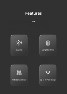 Agetunr mới J39 Bluetooth Receiver BT v5.3 được xây dựng trong mic rảnh tay cuộc gọi thưởng thức âm nhạc không dây kép liên kết 3.5mm âm thanh AUX truyền - Product Image 6