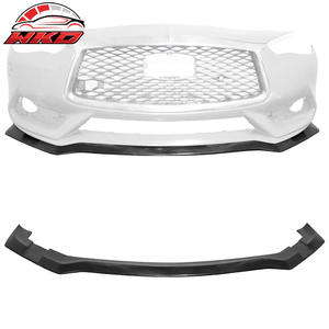 Adapté pour Infiniti Q60 Coupé 17-22, style IKFM, lèvre de pare-chocs avant, spoiler, PU, accessoire extérieur de haute qualité - Product Image 1