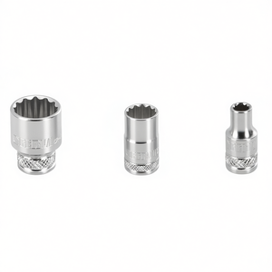 Fervi Polygonal <b>Socket</b> Wrench Normal Series <b>12</b> <b>Point</b> Chrome Vanadium Steel - Product Image 2