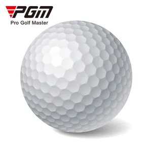 PGM Q003 üben Golfbälle Großhandel günstigen Preis 2 Layer benutzer definierte Logo Golfbälle