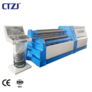 4 con lăn tấm <span class=keywords><strong>CNC</strong></span> tấm kim loại Máy uốn công suất cao tấm cán máy - Product Image 1