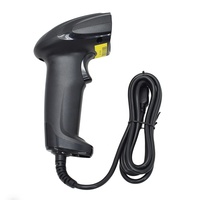Escáner de Códigos de Barras 1D 2D Inalámbrico USB, Lector de Códigos QR para Gestión de Inventario en Puntos de Venta Minoristas