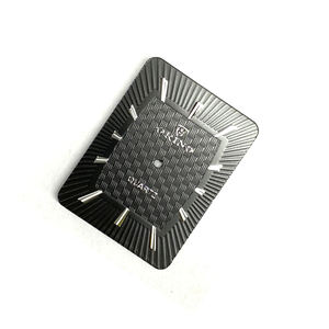 장방형 에칭 손목 시계 다이얼 주문품 적용되는 색인 시계 다이얼 시계 부속 - Product Image 5