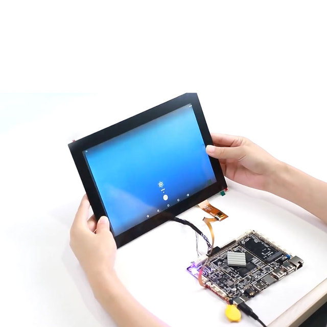 Customized 7 Inch Capacitive Touch Screen Embedded Open Frame Android Industrial Panel LCD Display SKD Set with Android OS