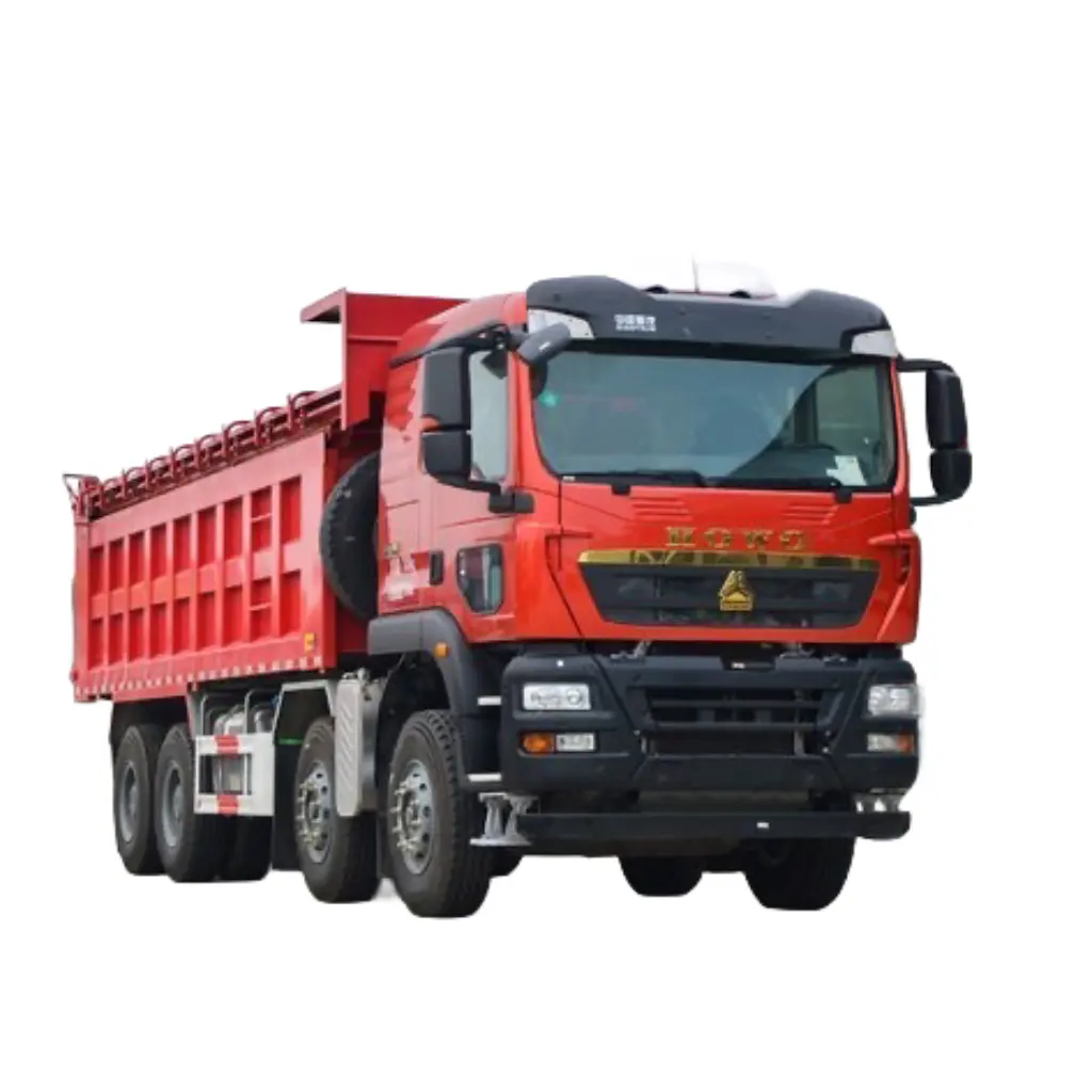 Sinottruck 12 roda 20 meter kubik HOWO 40ton 8x4 460 HP merek baru truk sampah baru