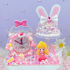<span class=keywords><strong>Reloj</strong></span> Despertador Infantil DIY Starlight Hour, Cuerpo <span class=keywords><strong>de</strong></span> Plástico, Educativo, Hecho a Mano, Diseño <span class=keywords><strong>de</strong></span> Dibujos Animados, Juguete <span class=keywords><strong>para</strong></span> Niñas - Product Image 6