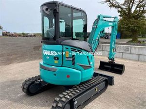Excelente Máquina Japonesa Original Usada Kobelco SK35 SK55 SK60 Retroexcavadora Hidráulica de Orugas de 3 y 5 Toneladas, Mini Excavadora Kobelco Usada - Product Image 2