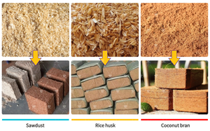 Coco Peat Brikett ier maschine Coco Coir Press und Ziegel herstellungs maschine für die Herstellung von Biomasse briketts - Product Image 3