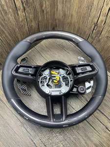 Volant de voiture en cuir et fibre de carbone pour voiture <span class=keywords><strong>Porsche</strong></span> 922 avec bouton <span class=keywords><strong>sc</strong></span> - Product Image 2