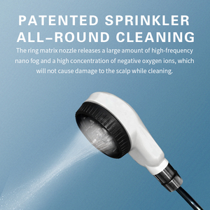 Appareil de massage du cuir chevelu, peigne de massage vibrant <span class=keywords><strong>avec</strong></span> chaleur instantanée pour le contrôle des pellicules, l'équilibre de l'huile, la <span class=keywords><strong>repousse</strong></span> des <span class=keywords><strong>cheveux</strong></span> et le coiffage - Product Image 3