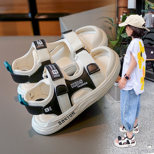 Chaussures de plage fermées à bout souple pour garçons, nouvelle collection été 2025, avec fermeture auto-agrippante et tige synthétique, pour enfants plus âgés - Product Image 4