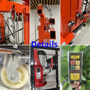 Plataforma Elevadora Hidráulica Plegable Automática Ajustable, Andamio Elevador Eléctrico Portátil para Construcción - Product Image 5