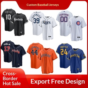 Camisetas Personalizadas <span class=keywords><strong>de</strong></span> Béisbol y Sóftbol <span class=keywords><strong>de</strong></span> Manga Corta para Hombre y Mujer, Bordadas, <span class=keywords><strong>de</strong></span> Secado Rápido, 100% Fibra <span class=keywords><strong>de</strong></span> Poliéster, para Calentamiento - Product Image 3