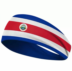 Bandeau de supporter de football personnalisé en gros avec drapeau français, bandana absorbant la transpiration et à séchage rapide pour le sport - Product Image 3