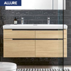 Allure Storage Corner Floor Oak Mirror Gabinete superior <span class=keywords><strong>de</strong></span> <span class=keywords><strong>tocador</strong></span> <span class=keywords><strong>de</strong></span> madera Lavabo <span class=keywords><strong>de</strong></span> baño <span class=keywords><strong>con</strong></span> gabinete Inodoro moderno - Product Image 1