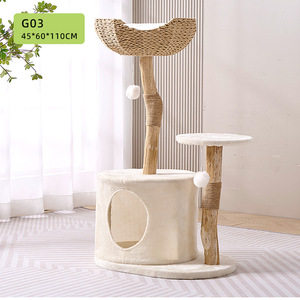 Gỗ mèo leo cây ăn quả tháp, hiện đại duy nhất chi nhánh mèo căn hộ, gỗ, mèo người yêu đồ nội thất Quà Tặng - Product Image 2