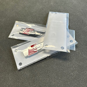 Badge ABS de haute qualité 72mm Sline pour <span class=keywords><strong>Audi</strong></span> A1 A2 <span class=keywords><strong>A3</strong></span> A4 A5 A6 A7 A8 TT S3 S4 S5 S6 S7 Q2 Q3 - Product Image 4