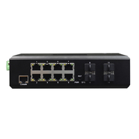 Commutateur industriel Ethernet Gigabit, doté de 8 Ports L3 avec 4 Ports 10G SFP