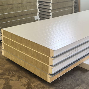 Panneaux sandwich ignifuges en mousse PU EPS de <span class=keywords><strong>couleur</strong></span> blanc <span class=keywords><strong>gris</strong></span> noir foncé <span class=keywords><strong>RAL</strong></span> 9002 5015 pour murs et toits - Product Image 2