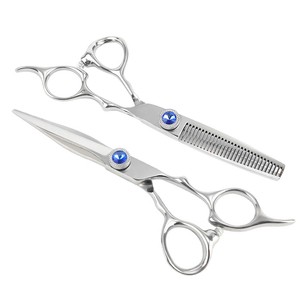 Barber Hair <b>Scissors</b> Cutting Japanese Hairdressers <b>Scissors</b> Hair Thinning Shears Barber Tools - Product Image 1
