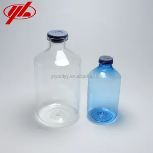 100ml 250ml özelleştirilmiş renk ilaç PET plastik şişe