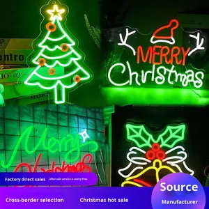 Letrero LED de Neón <span class=keywords><strong>Personalizado</strong></span>, Reno Navideño, Muñeco de Nieve, IP65 Impermeable, USB, Regulable, Letras de <span class=keywords><strong>Feliz</strong></span> <span class=keywords><strong>Cumpleaños</strong></span> para Decoración de Fiestas, Venta al Por Mayor - Product Image 5