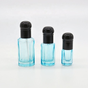 Flacon à bille en <span class=keywords><strong>verre</strong></span> rechargeable personnalisé, coloré, bon marché, de fabrication en usine, Fujian FR545, vide, en gros, 1,5 ml, 5 ml, 10 ml, avec bouchon à vis pour huile - Product Image 1