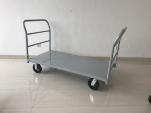 Troli Truk Tangan Kapasitas 500Kg Tugas Berat dengan Truk Platform Kastor Diameter 6 Inci - Product Image 2