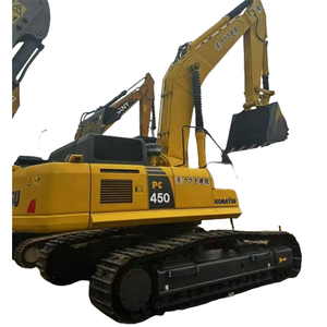 Bon état Prix bon marché 45 tonnes Komatsu Pc450 Pelles d'occasion 45T Machines de construction de mines Pc450-8 pelle sur chenilles - Product Image 1