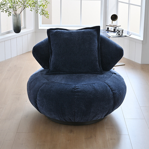 Nouveau design créatif Canapé rotatif confortable pour paresseux Canapé de loisir pour le salon Canapé simple citrouille pour le salon - Product Image 3