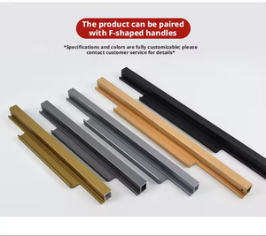 <span class=keywords><strong>Profil</strong></span>és en aluminium <span class=keywords><strong>pour</strong></span> armoires, <span class=keywords><strong>profil</strong></span>é en aluminium durable <span class=keywords><strong>pour</strong></span> portes coulissantes et portes pliantes d'armoires - Product Image 4