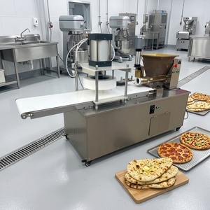 Ligne de production entièrement automatique pour la fabrication et l'étalage de pâtes à pizza surgelées de grande capacité - Product Image 1
