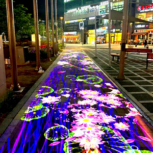 Sistema de Proyección Interactiva con Sensor de Movimiento para Pisos, para Parques Infantiles Interiores, Museos, Eventos, Centros Comerciales y Centros de Juego Familiares - Product Image 1