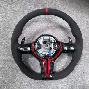 Volant en Alcantara pour <span class=keywords><strong>BMW</strong></span> F10 F20 F30 F15 F25 F07 F01 F82 E90 M3 M5 M6 F33 F31 X5 E70 <span class=keywords><strong>X3</strong></span> F25 M5 - Product Image 2