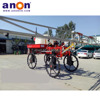 Buse de pulvérisation à flèche ANON, pulvérisation agricole, machinerie agricole, pulvérisateur à flèche entraîné par un tracteur, monté sur un tracteur