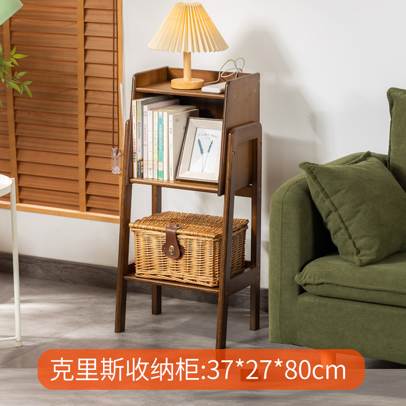 Walnut-colored Chris Bookshelf (Small) [Assembled Version]