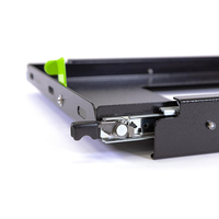 Glissière de réfrigérateur inclinable robuste JH-Mech, compatible avec les réfrigérateurs de 30L à 50L, en acier thermolaqué résistant aux intempéries, pour 4x4
