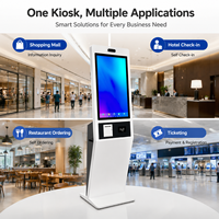 Máquina de Autoservicio de Alimentos de 21.5, 32 y 43 Pulgadas, Máquina de Pago con Código QR, Terminal de Pago con Código QR, Kiosco de Pedidos de Autoservicio