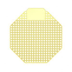 New Design Urinal <b>Screens</b> Hexagon Mats Fragrance Support Brand Logo EVA <b>Plastic</b> Deodorizer Urinal <b>Screens</b> for Toilet Bathroom - Product Image 5