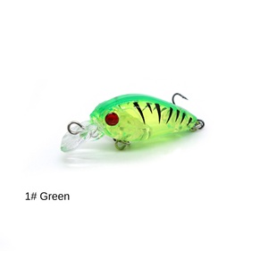 <span class=keywords><strong>Vente</strong></span> flash : Leurre de pêche artificiel en plastique dur, 4,8 cm, 3,8 g, plongeant en profondeur, type wobbler, avec hameçons, leurre dur, languette longue - Product Image 6