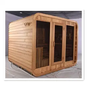 Outdoor Square Sauna Room Outdoor Cube Saunas Room Outdoor Steam Room
