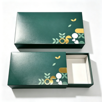 Boîte en carton blanc gaufré UV personnalisée avec trou de suspension, réutilisable, biodégradable et recyclable, pour emballage de sous-vêtements, type tiroir