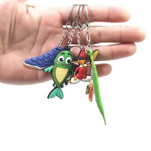 Promotional Gift Items <b>Custom</b> 3d Soft Pvc <b>Keychain</b> Key Chain logo Automatic Machine Making Soft Pvc Made Keychains - Product Image 2