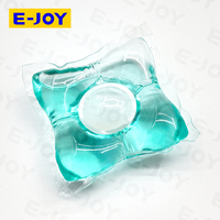OEM Capsules de lessive concentrées 8x à double compartiment, écologiques, jetables, antibactériennes, parfum longue durée, marque privée