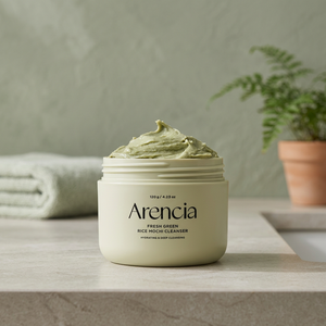 Crème Mochi au Thé Vert Arencia 120g – Soin Coréen Hydratant et Nettoyant en Profondeur pour les Pores, Parfumé, pour Femmes Adultes - Product Image 4