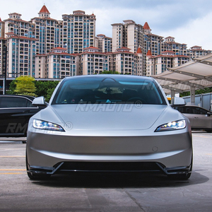 สปอยเลอร์กันชนหน้ารถยนต์ ชิ้นส่วนตกแต่งสำหรับ Tesla Model 3 2025 ฝาครอบป้องกันกันชน อุปกรณ์ตกแต่งรถยนต์ - Product Image 3