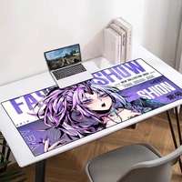 Tapis de souris XXL pour jeux vidéo, sublimation anime, vente en gros, tapis de souris RGB pour ordinateur, tapis de souris personnalisé, tapis de souris pour jeux vidéo