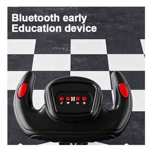 Voiture électrique à projection LED avancée pour enfants de 2 à 4 ans, double motorisation 380, batterie 6V4.5, construction en plastique durable - Product Image 5